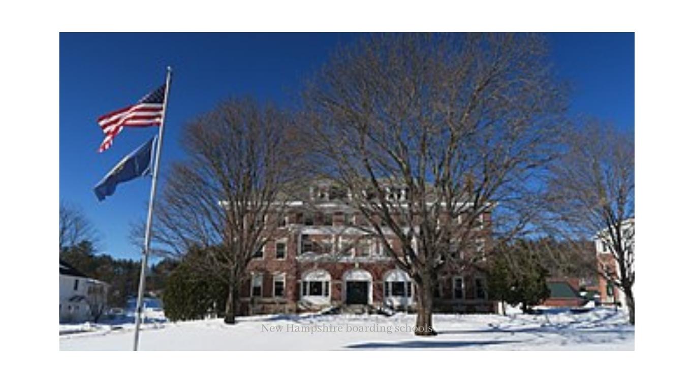 New Hampshire boarding schools