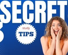 3 Secret Study Tips
