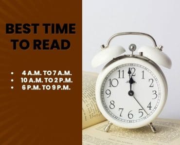Best time to read